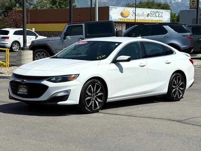 used 2022 Chevrolet Malibu car, priced at $14,998