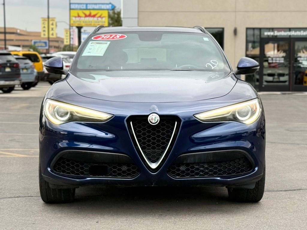 used 2018 Alfa Romeo Stelvio car, priced at $14,998