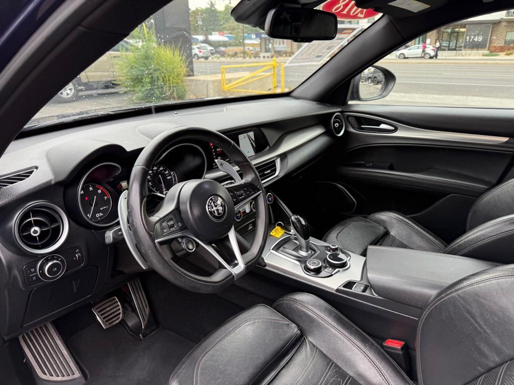 used 2018 Alfa Romeo Stelvio car, priced at $14,998