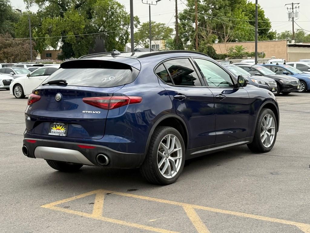 used 2018 Alfa Romeo Stelvio car, priced at $14,998