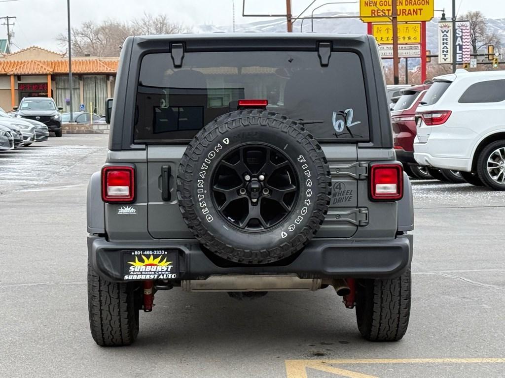 used 2021 Jeep Wrangler car, priced at $23,998