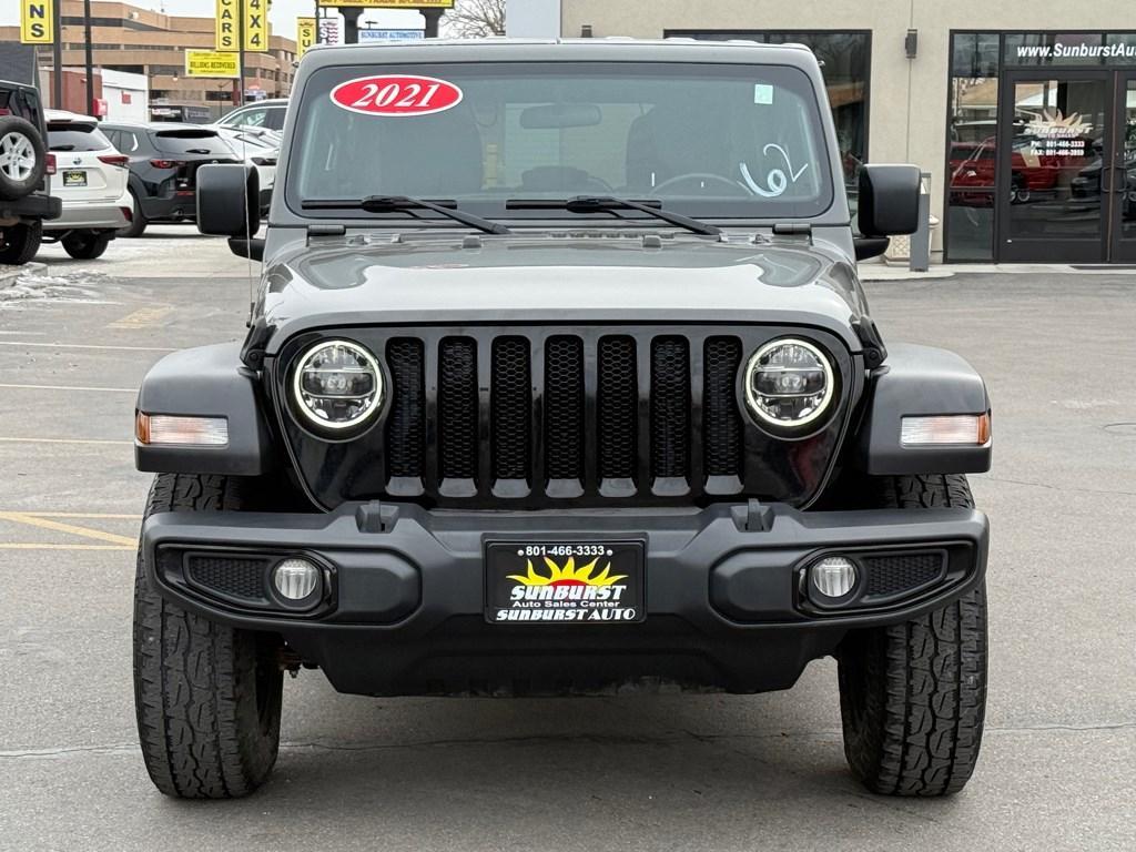 used 2021 Jeep Wrangler car, priced at $23,998