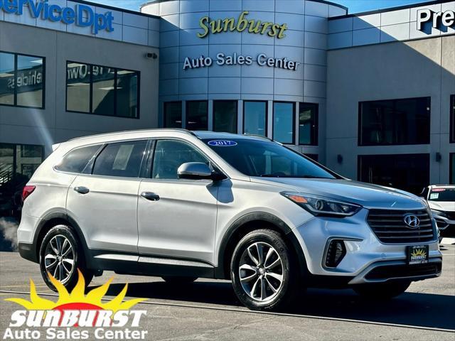 used 2017 Hyundai Santa Fe car, priced at $14,498