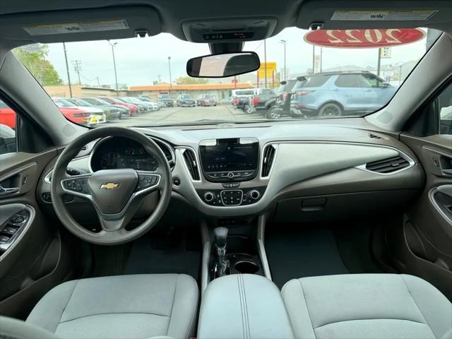 used 2022 Chevrolet Malibu car, priced at $17,998