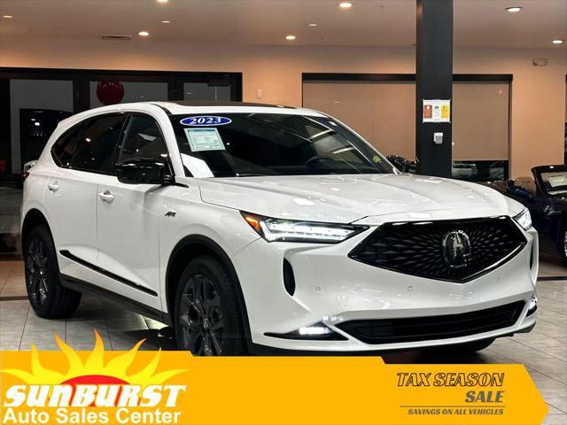 used 2023 Acura MDX car, priced at $52,748