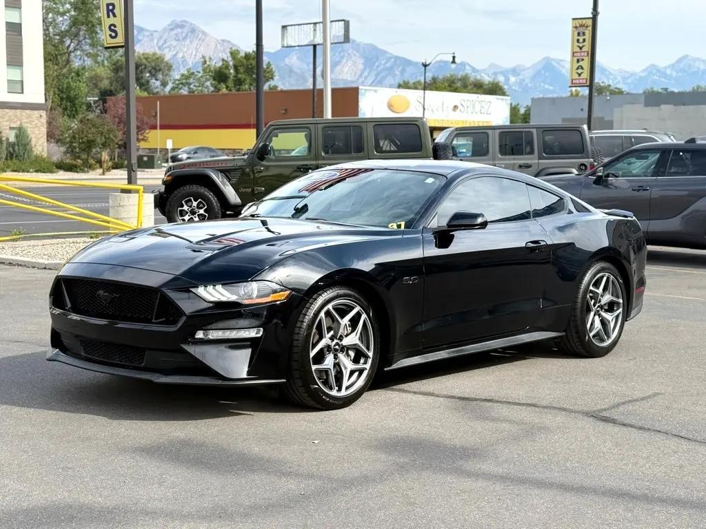 used 2021 Ford Mustang car, priced at $34,998