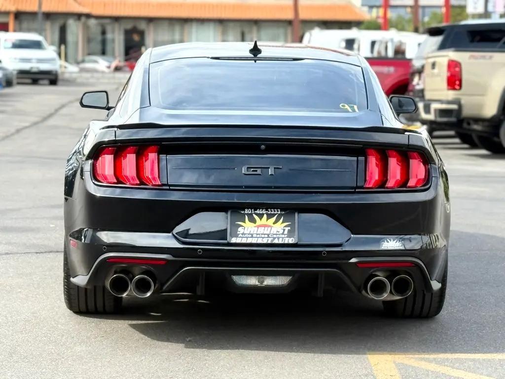 used 2021 Ford Mustang car, priced at $34,998