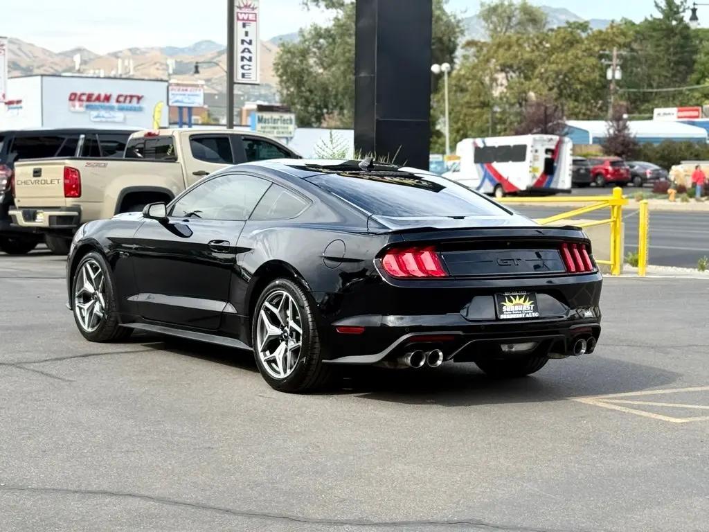 used 2021 Ford Mustang car, priced at $34,998