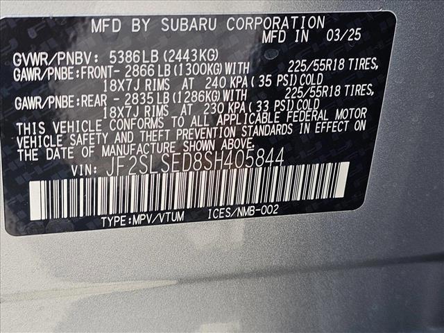new 2025 Subaru Forester Hybrid car, priced at $37,787