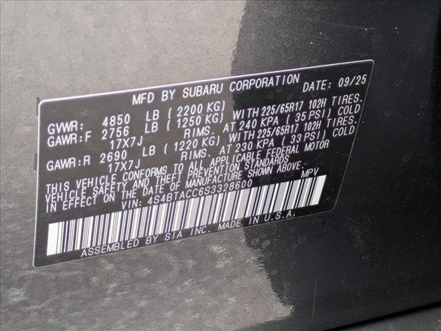 new 2025 Subaru Outback car, priced at $34,393