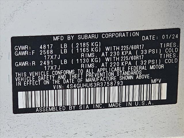 used 2024 Subaru Crosstrek car, priced at $32,776