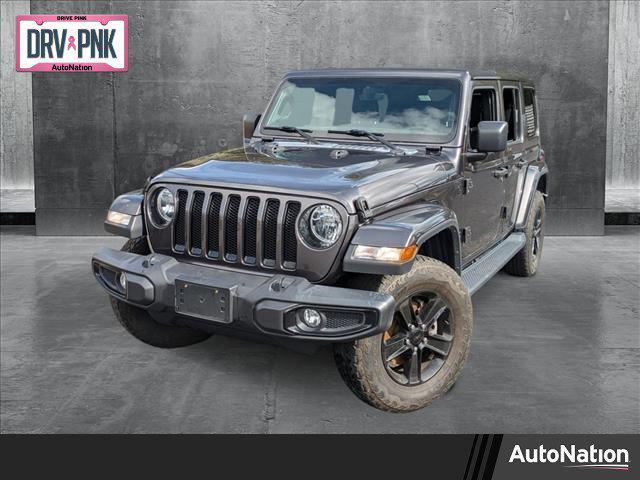 used 2021 Jeep Wrangler Unlimited car, priced at $38,091