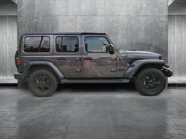 used 2021 Jeep Wrangler Unlimited car, priced at $38,091