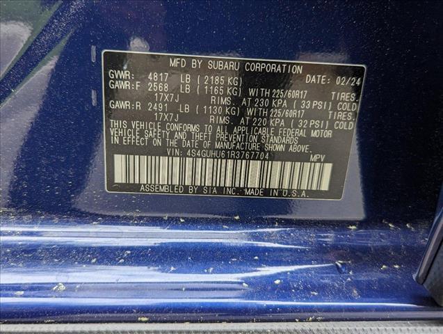 new 2024 Subaru Crosstrek car, priced at $35,016