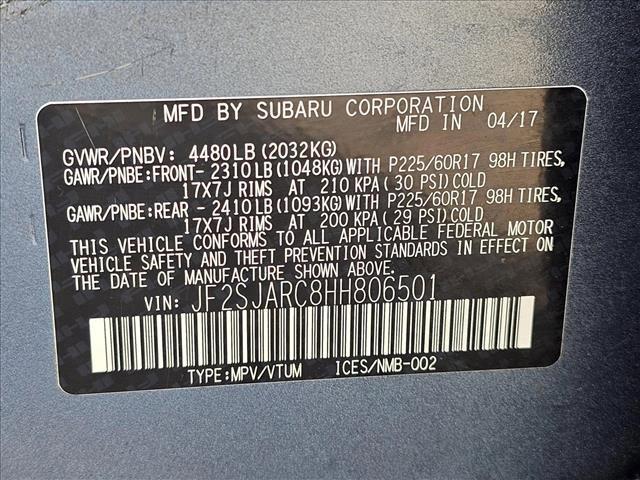 used 2017 Subaru Forester car, priced at $20,500