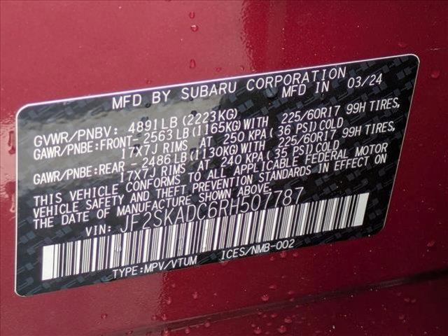used 2024 Subaru Forester car, priced at $29,299