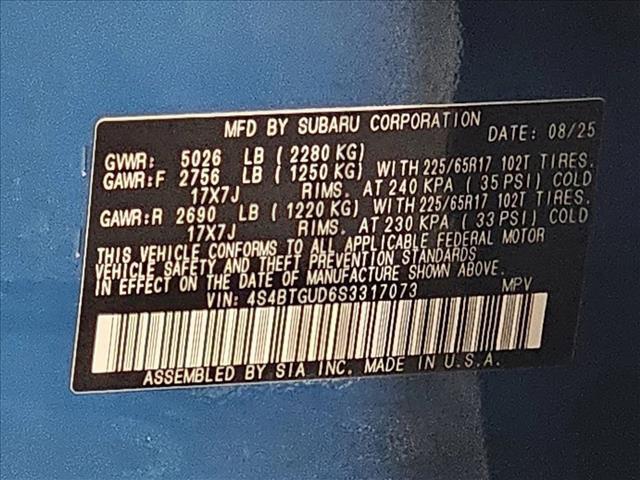 new 2025 Subaru Outback car, priced at $45,919