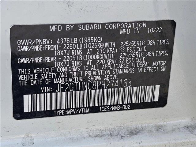used 2023 Subaru Crosstrek car, priced at $29,172