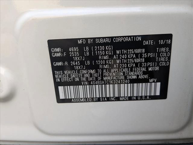 used 2019 Subaru Outback car, priced at $19,597