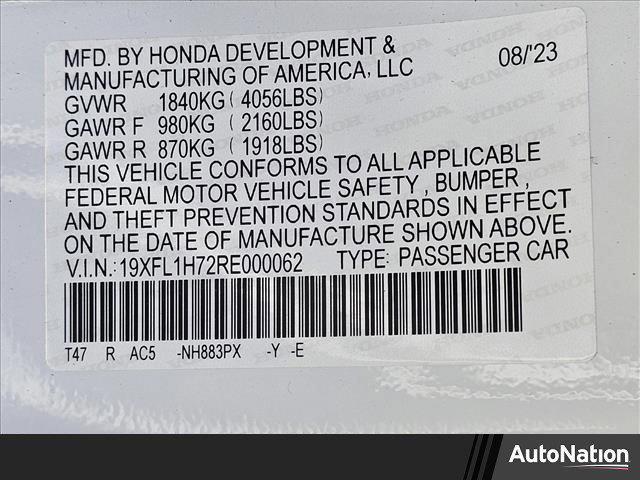 used 2024 Honda Civic car, priced at $28,103
