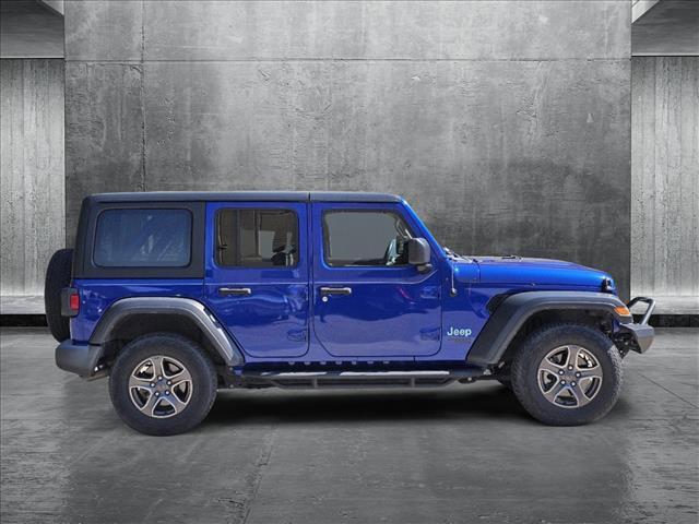 used 2019 Jeep Wrangler Unlimited car, priced at $26,892