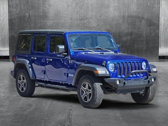 used 2019 Jeep Wrangler Unlimited car, priced at $26,892