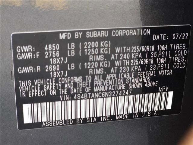 used 2022 Subaru Outback car, priced at $30,892