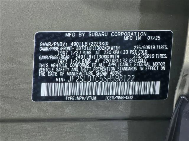 new 2025 Subaru Forester car, priced at $43,249