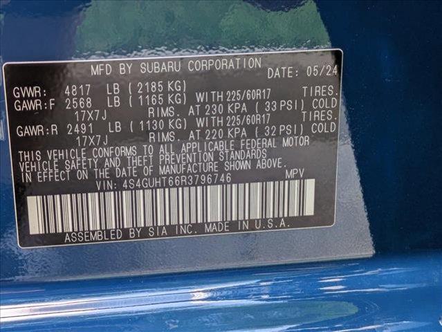 new 2024 Subaru Crosstrek car, priced at $34,891