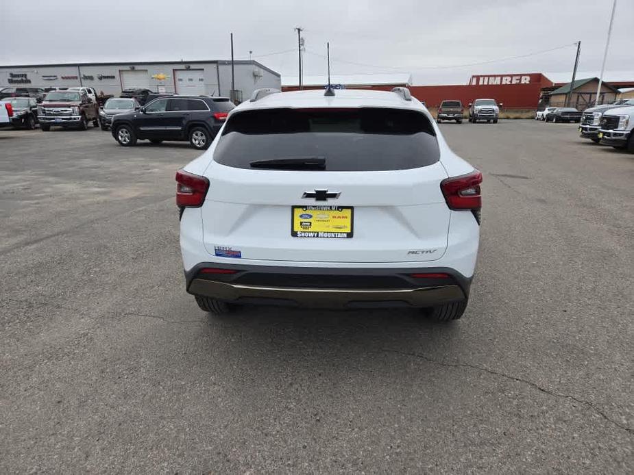 new 2025 Chevrolet Trax car, priced at $26,090