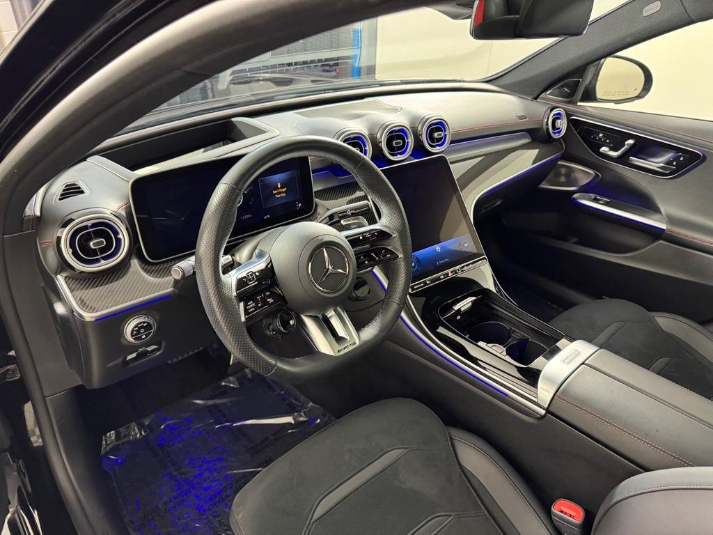 used 2024 Mercedes-Benz AMG C 43 car, priced at $58,987