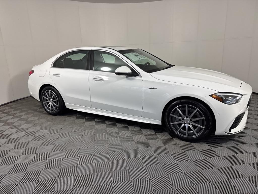 new 2025 Mercedes-Benz AMG C 43 car, priced at $68,920