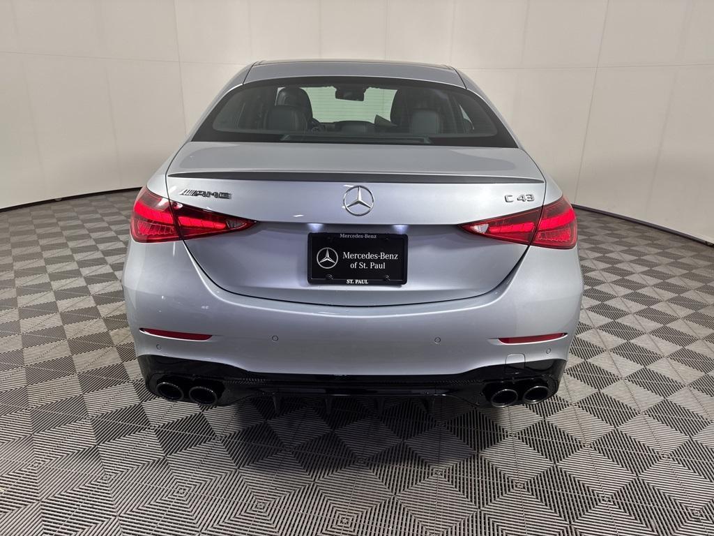 new 2025 Mercedes-Benz AMG C 43 car, priced at $67,770