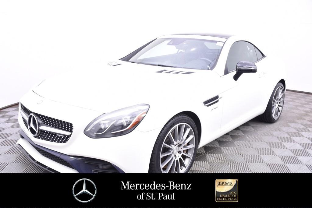 used 2017 Mercedes-Benz AMG SLC 43 car, priced at $32,205