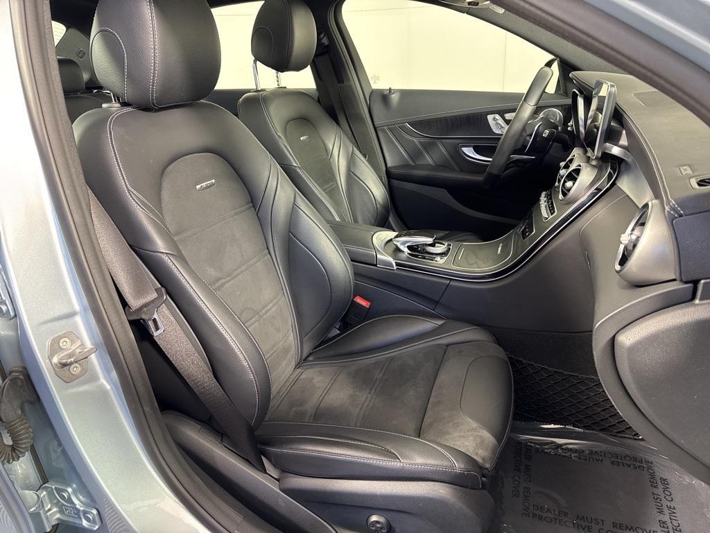 used 2018 Mercedes-Benz AMG C 63 car, priced at $39,998