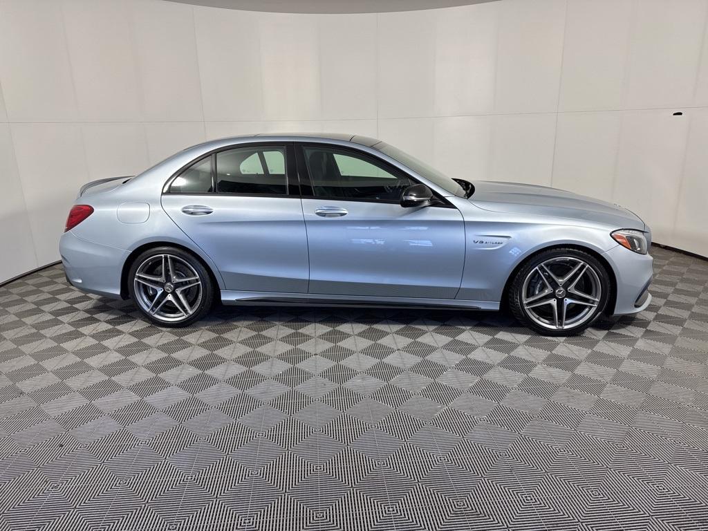 used 2018 Mercedes-Benz AMG C 63 car, priced at $39,998