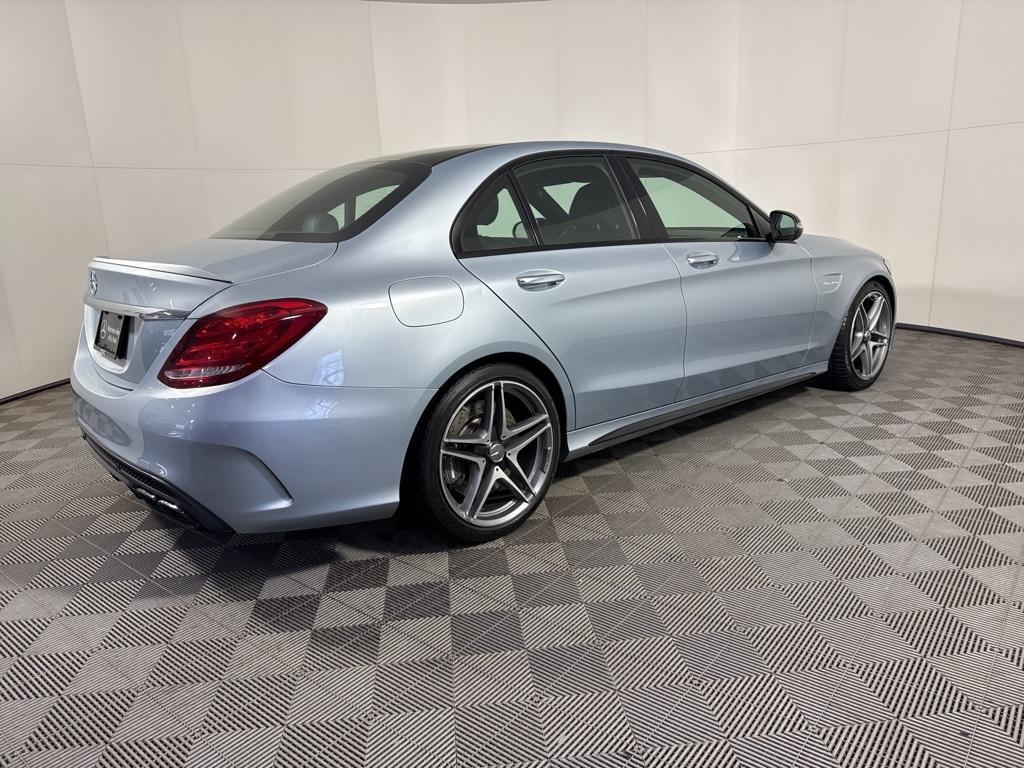 used 2018 Mercedes-Benz AMG C 63 car, priced at $39,998