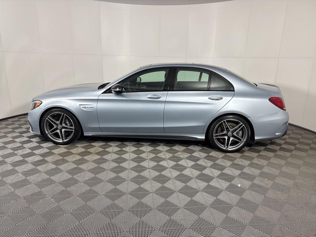 used 2018 Mercedes-Benz AMG C 63 car, priced at $39,998