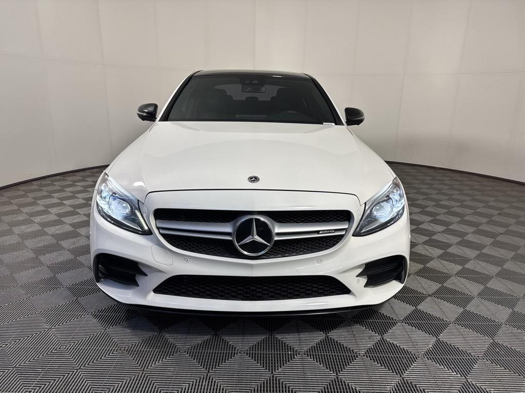 used 2021 Mercedes-Benz AMG C 43 car, priced at $36,987