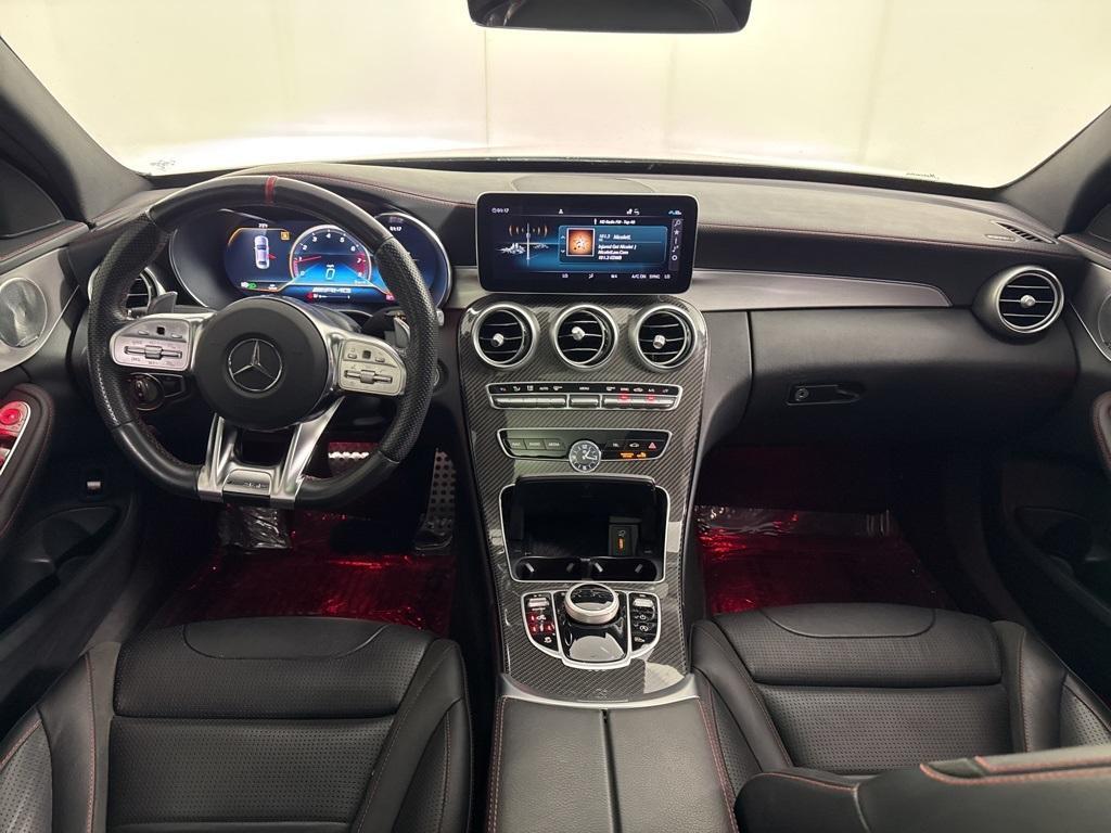 used 2021 Mercedes-Benz AMG C 43 car, priced at $36,987
