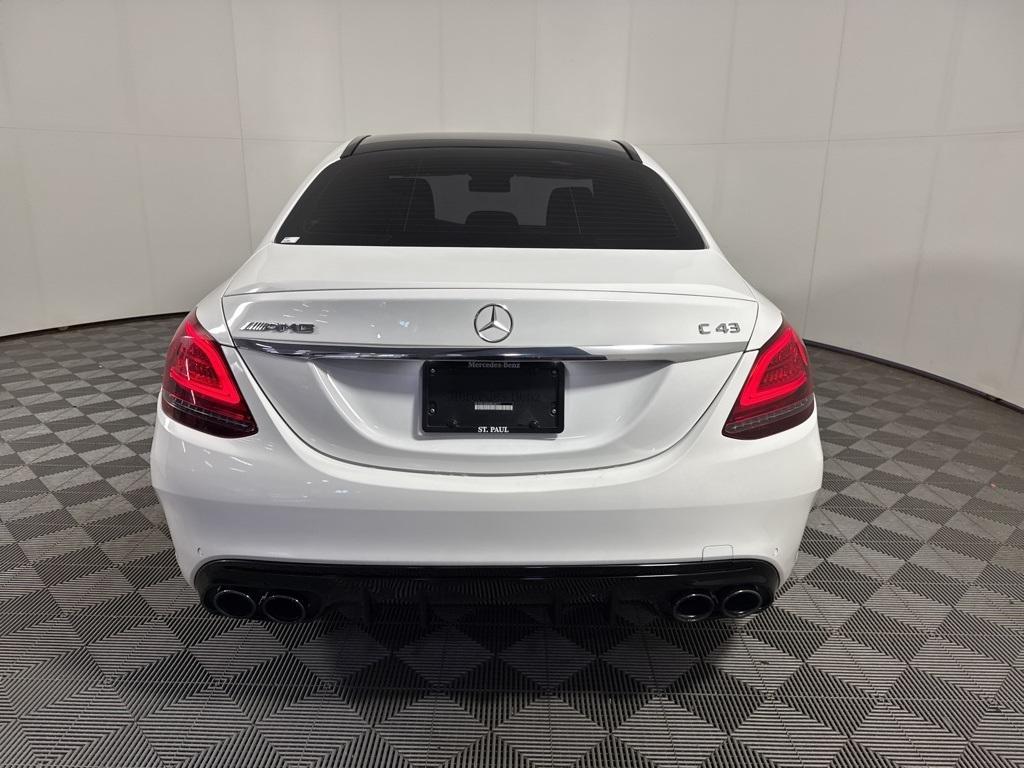 used 2021 Mercedes-Benz AMG C 43 car, priced at $36,987