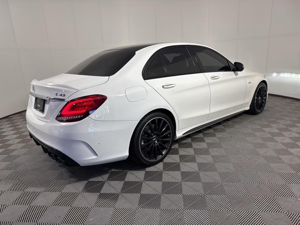 used 2021 Mercedes-Benz AMG C 43 car, priced at $36,987