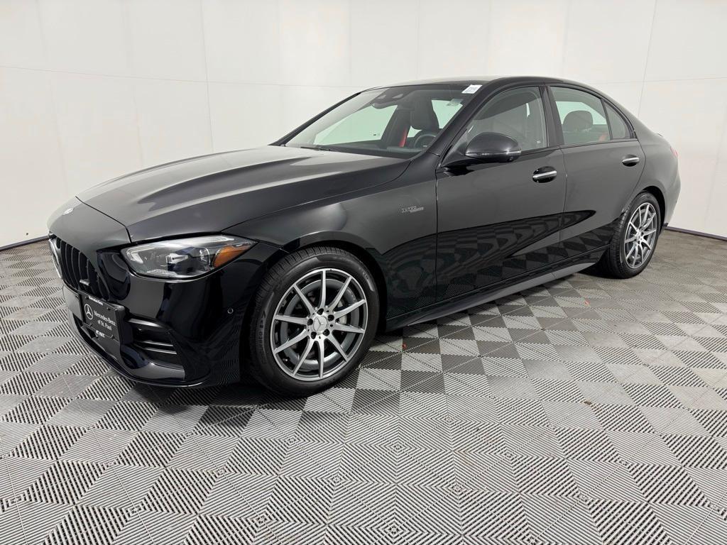 used 2024 Mercedes-Benz AMG C 43 car, priced at $58,987