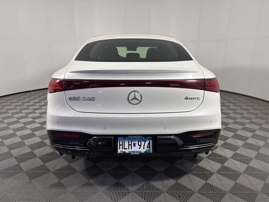 used 2022 Mercedes-Benz EQS 580 car, priced at $62,998