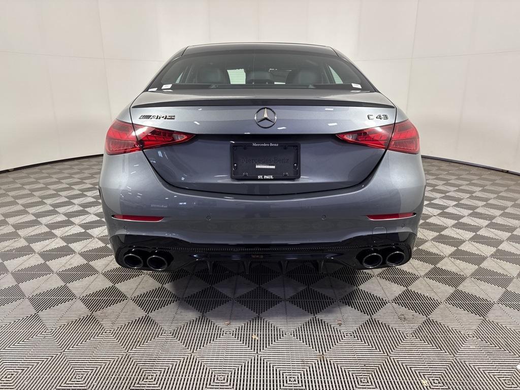 new 2025 Mercedes-Benz AMG C 43 car, priced at $74,490