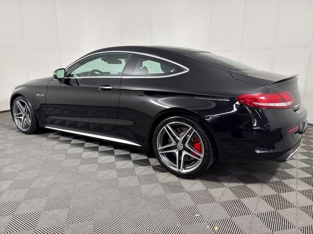 used 2017 Mercedes-Benz AMG C 63 car, priced at $49,500