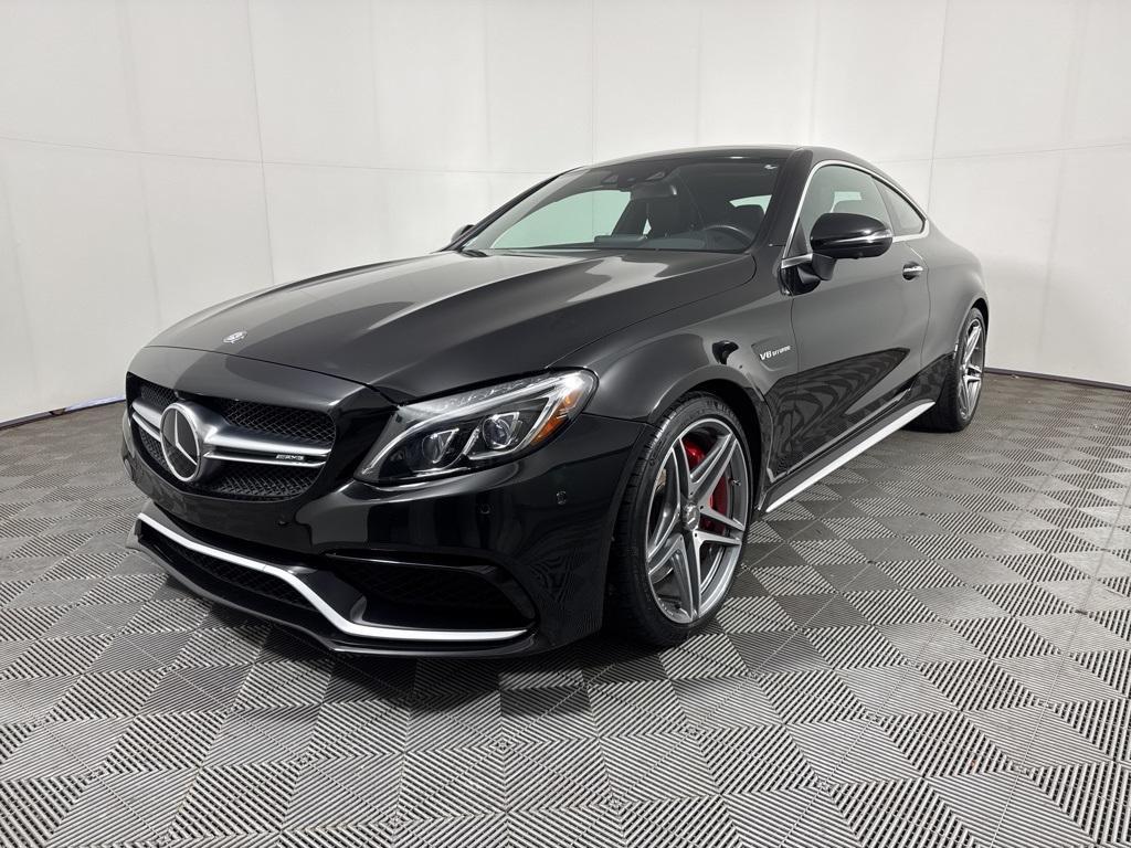 used 2017 Mercedes-Benz AMG C 63 car, priced at $49,500
