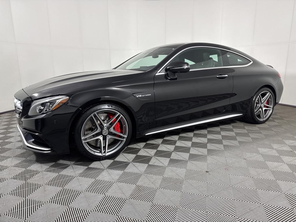 used 2017 Mercedes-Benz AMG C 63 car, priced at $49,500