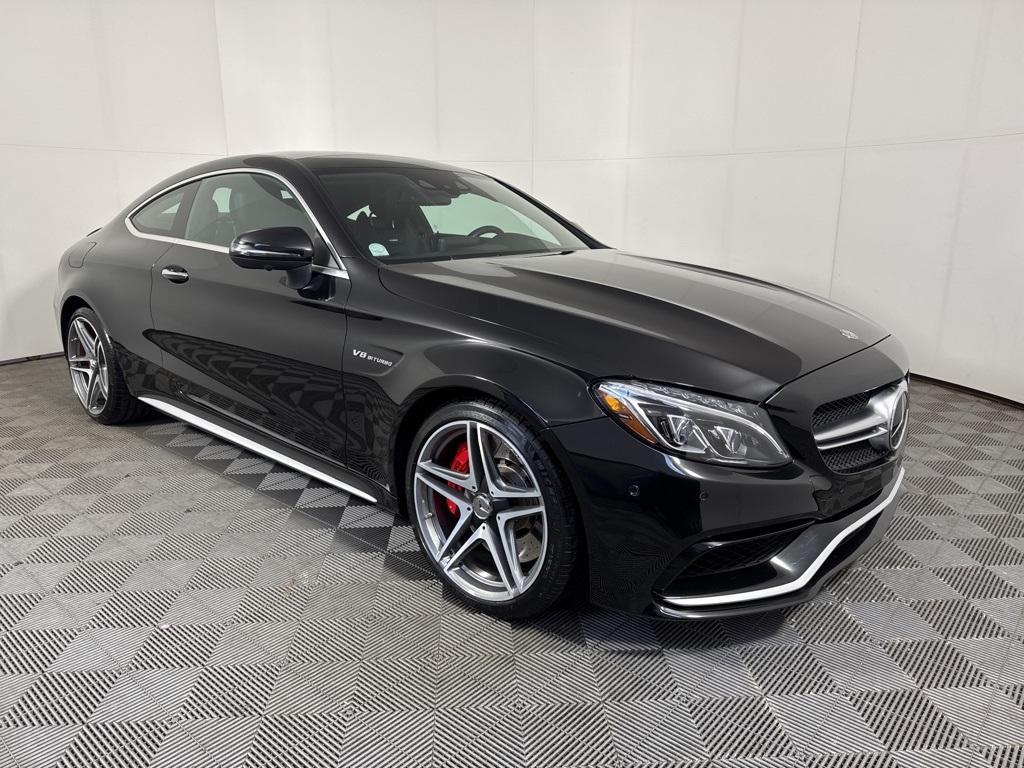 used 2017 Mercedes-Benz AMG C 63 car, priced at $49,500