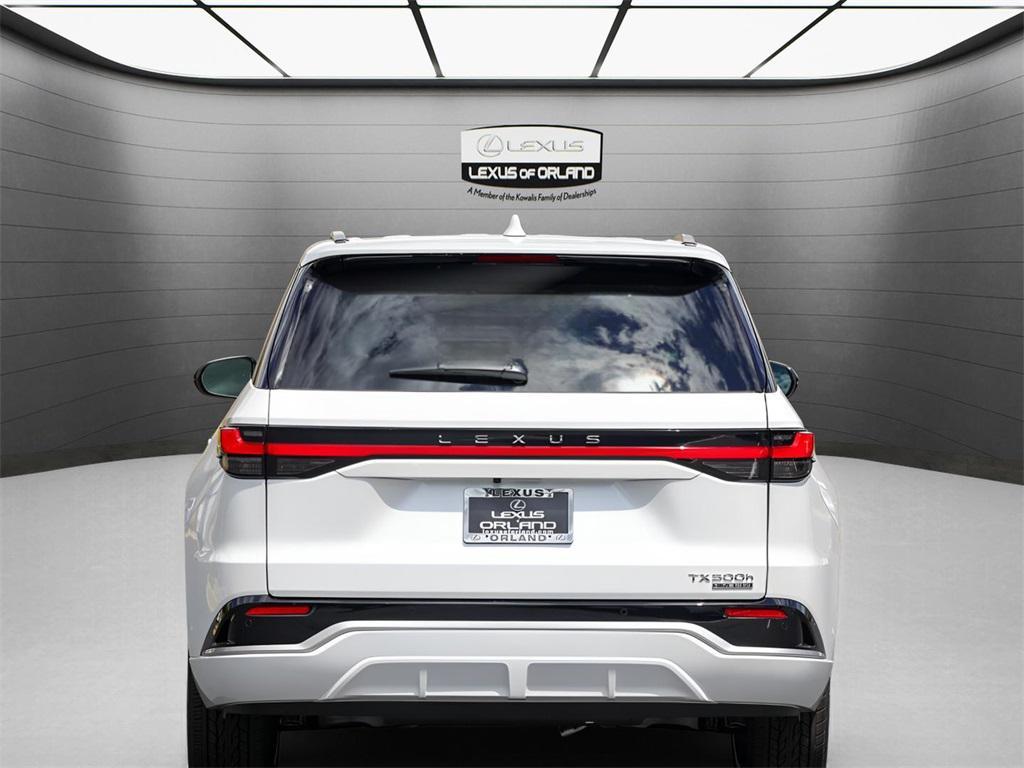 new 2025 Lexus TX 500h car, priced at $73,470